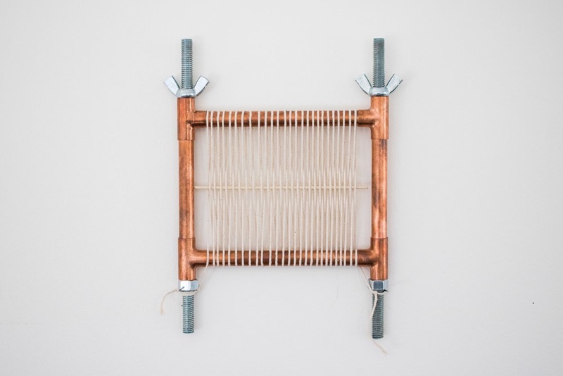 A Mathematical Instrument. Twine, Spruce, Copper, Steel.