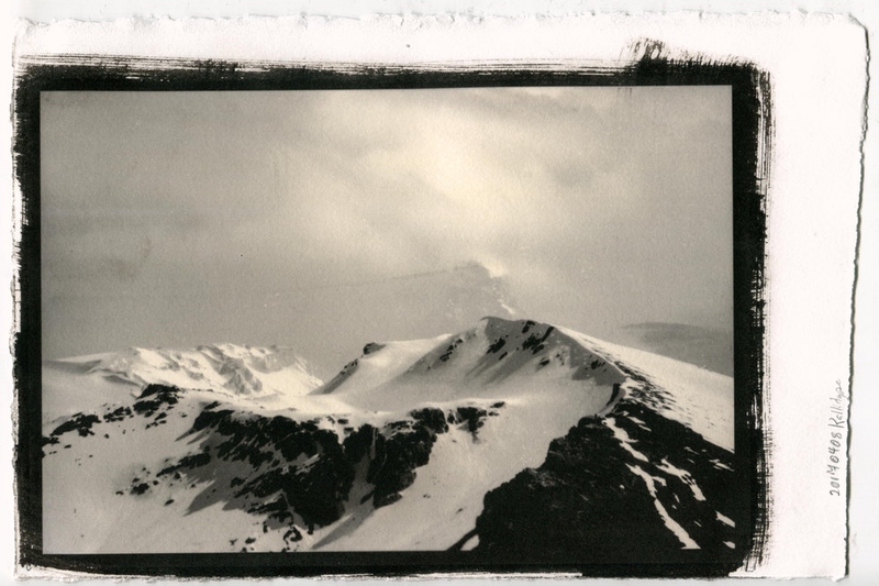 Mountain 1. Silver halide kallitype on paper.