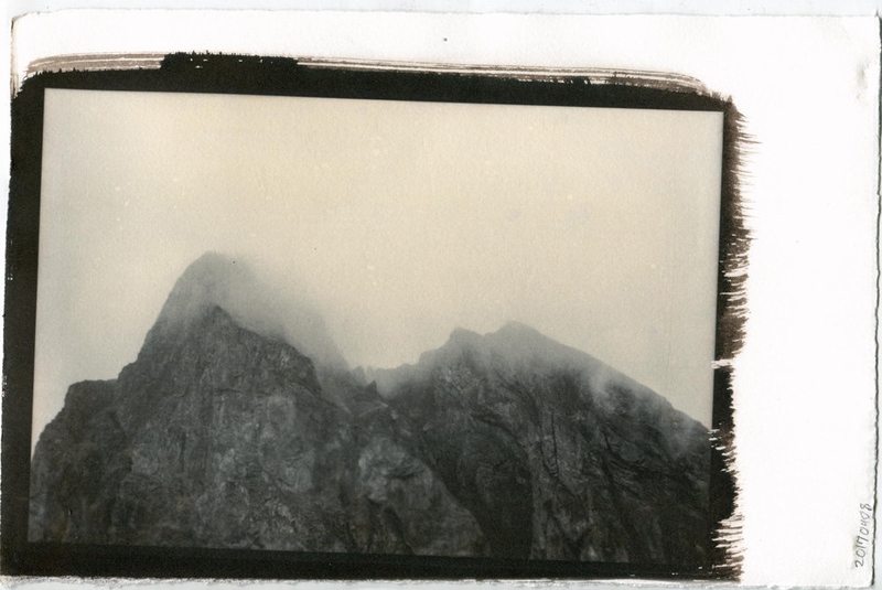 Mountain 2. Silver halide kallitype on paper.